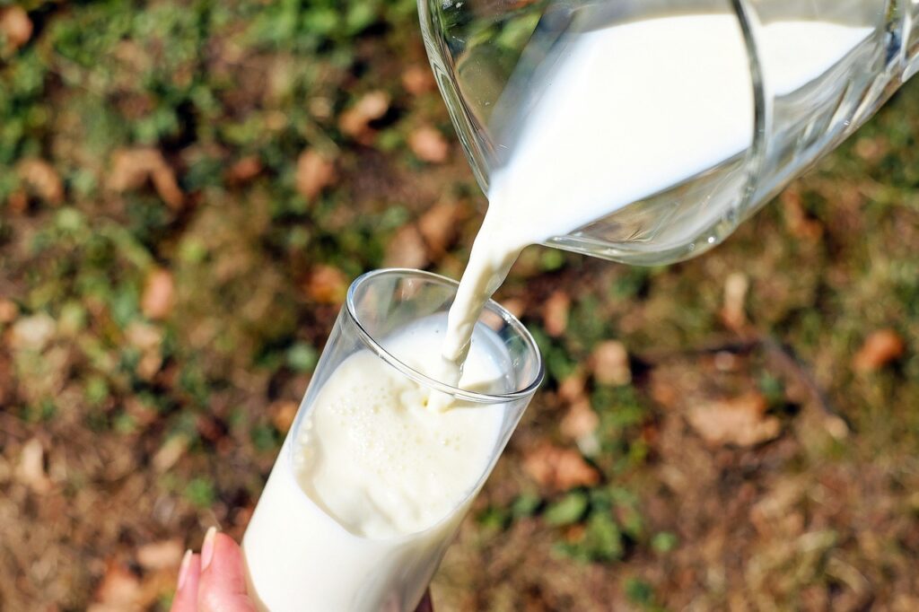 有機牛乳に含まれる栄養素はどのようなものですか？
